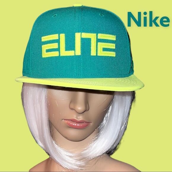Nwot Nike elite green and lemon yellow cap! - Picture 1 of 10